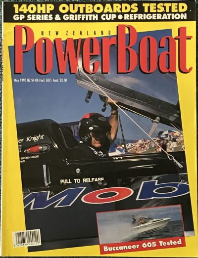 VINTAGE MAGAZINE: Power Boat New Zealand - Vol.7 - No.3 - May 1990 
