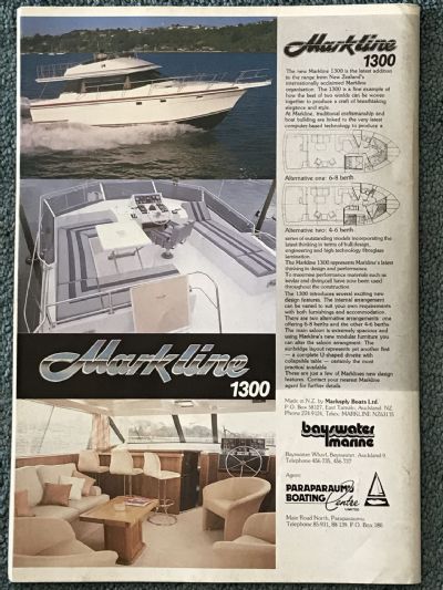 VINTAGE MAGAZINE: Power Boat New Zealand - Vol.2 - No.8 - November 1985