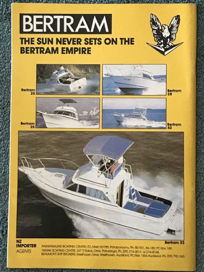 VINTAGE MAGAZINE: Power Boat New Zealand - Vol.4 - No.4 - September 1987
