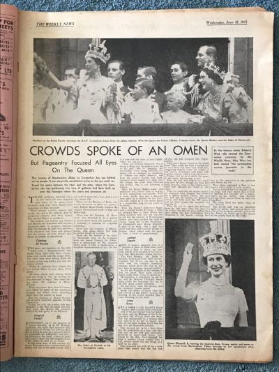 OLD NEWSPAPER: The Weekly News - No. 4672, 10 June 1953