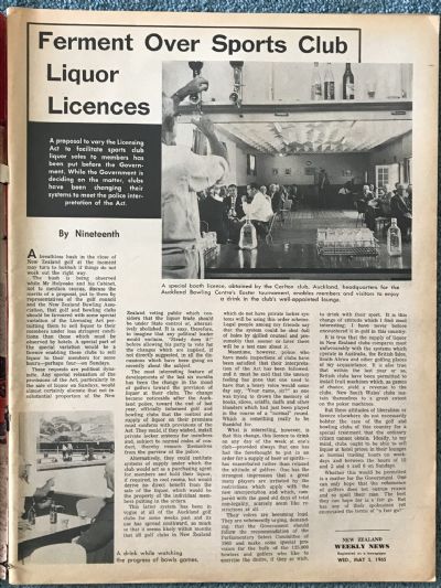 OLD NEWSPAPER: New Zealand Weekly News - No. 5293, 5 May 1965