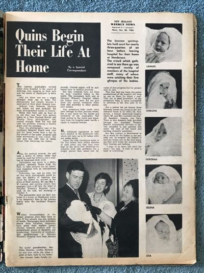 OLD NEWSPAPER: New Zealand Weekly News - No. 5317, 20 October 1965