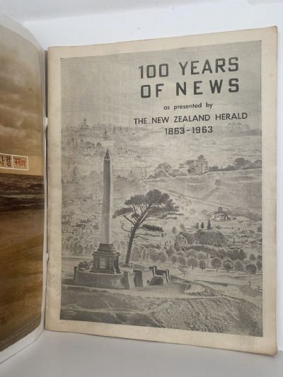 OLD NEWSPAPER: New Zealand Herald 100 Years of News 1863-1963 Centennial Record