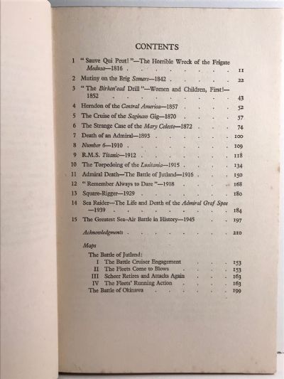SEA FIGHTS AND SHIPWRECKS