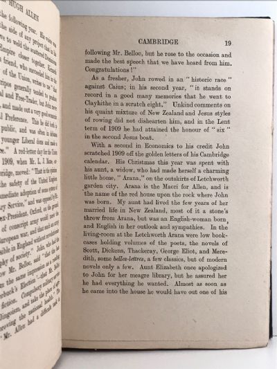 JOHN HUGH ALLEN: Of the Gallant Company, a Memoir