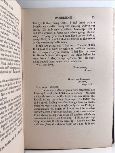 JOHN HUGH ALLEN: Of the Gallant Company, a Memoir