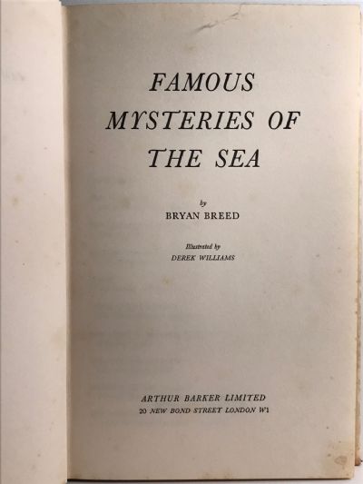 FAMOUS MYSTERIES OF THE SEA
