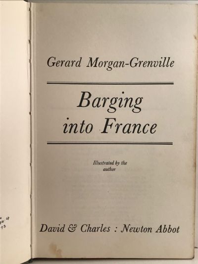 BARGING INTO FRANCE