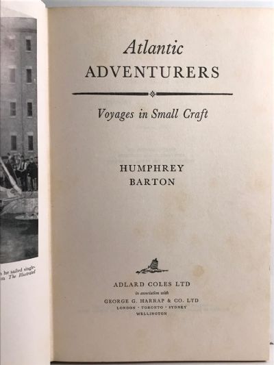 ATLANTIC ADVENTURERS: Voyages in Small Craft