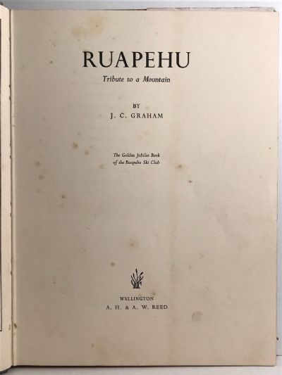RUAPEHU: Tribute to a Mountain