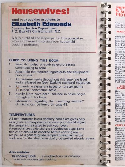 EDMONDS COOKERY BOOK De Lux Edition - 15th Printing 1976