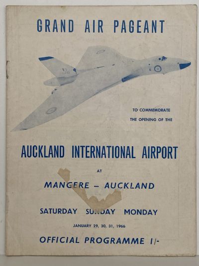 AVIATION MEMORABILIA: Grand Air Pageant - Auckland Airport Opening 1966