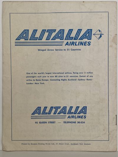 AVIATION MEMORABILIA: Grand Air Pageant - Auckland Airport Opening 1966