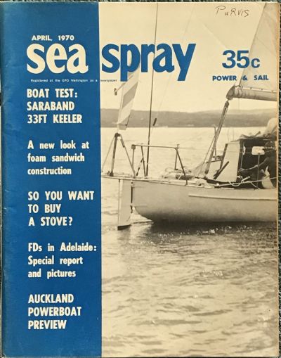 VINTAGE MAGAZINE: Sea Spray / Power & Sail - Vol. 25, No. 3 - April 1970 