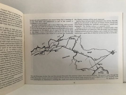 THE RIMUTAKA INCLINE: Yesterday and Today