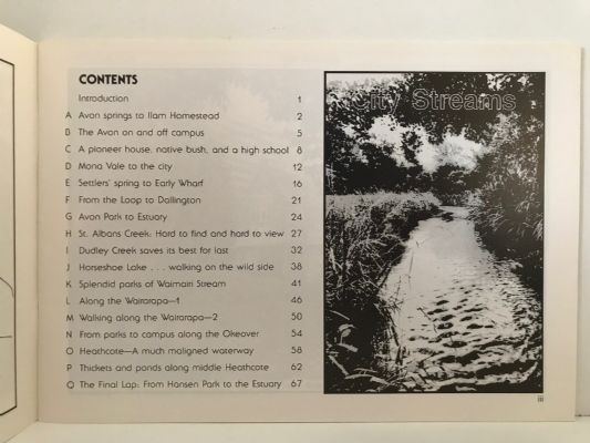 CITY STREAMS: The Press Walking Guide to Christchurch Waterways