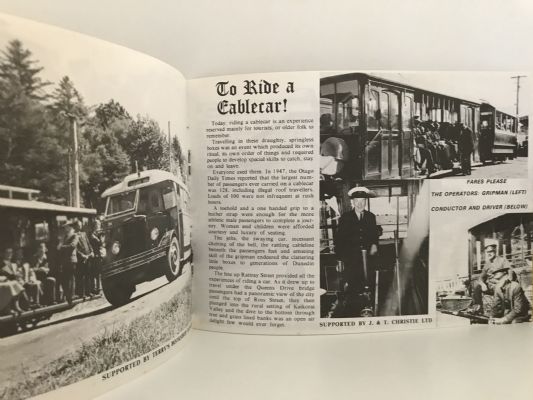 RIDING THE RAILS: A Pictorial History of Trams And Cablecars In Dunedin