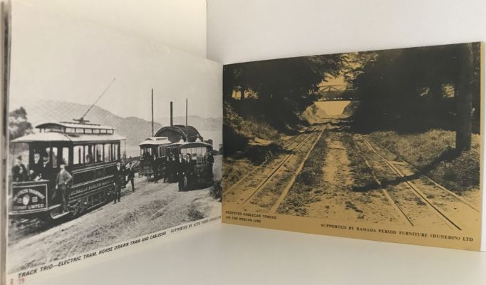 RIDING THE RAILS: A Pictorial History of Trams And Cablecars In Dunedin