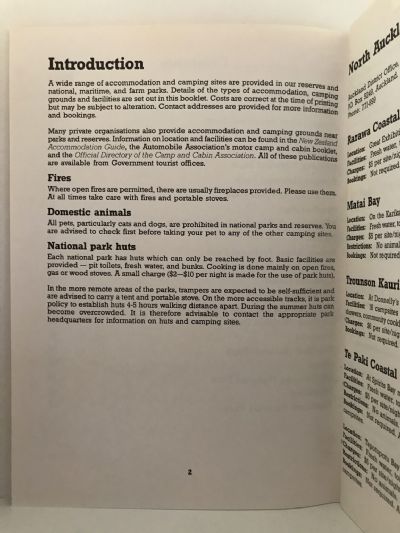 ACCOMMODATION AND CAMPING GUIDE In National Parks and Reserves