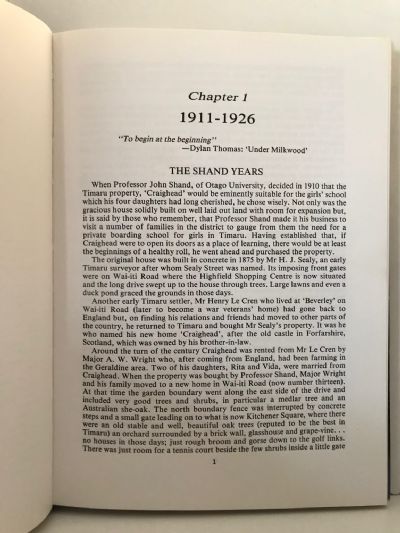 CRAIGHEAD: The First 75 Years 1911 to 1986