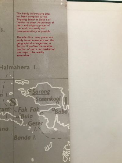 LLOYD'S MARITIME ATLAS: 5th Edition