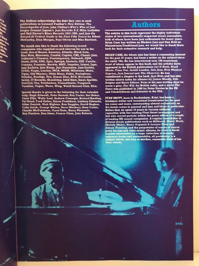 THE ILLUSTRATED ENCYCLOPEDIA OF JAZZ: New Edition