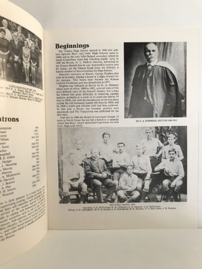 HEART OF OAK 1908-1983: 75th History of Boarding at Timaru Boys High School
