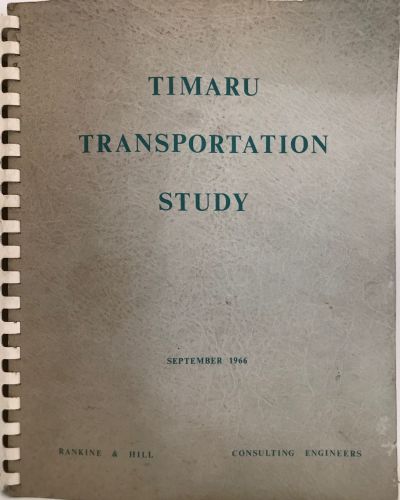 TIMARU TRANSPORTATION STUDY: September 1966