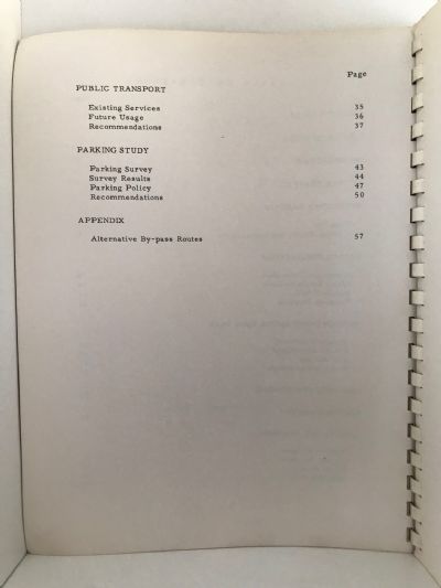 TIMARU TRANSPORTATION STUDY: September 1966