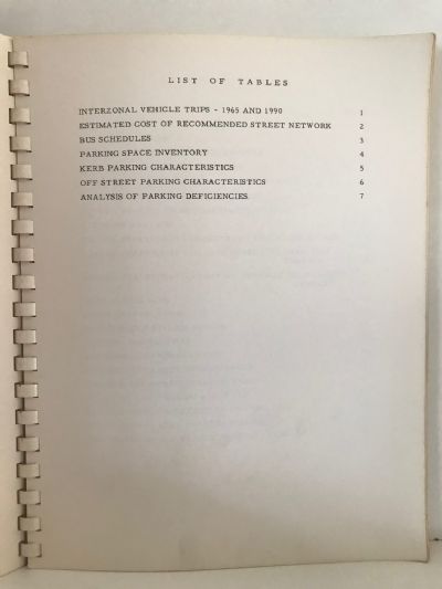 TIMARU TRANSPORTATION STUDY: September 1966