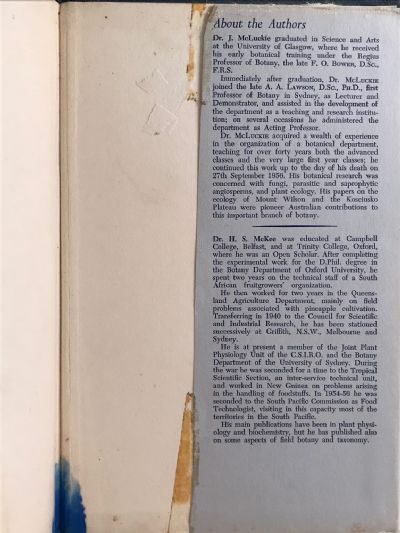 AUSTRALIAN AND NEW ZEALAND BOTANY