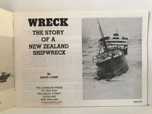WRECK: The Story of a New Zealand Shipwreck