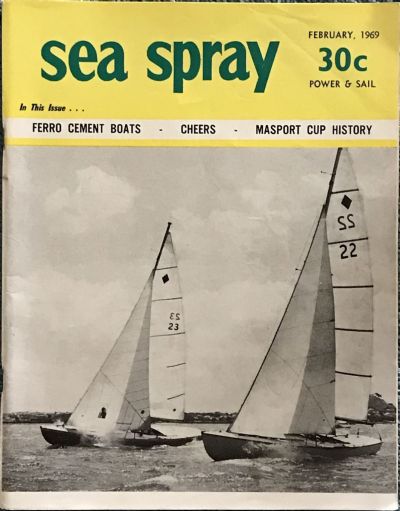 VINTAGE MAGAZINE: Sea Spray - February 1969 - Vol 24, No. 1