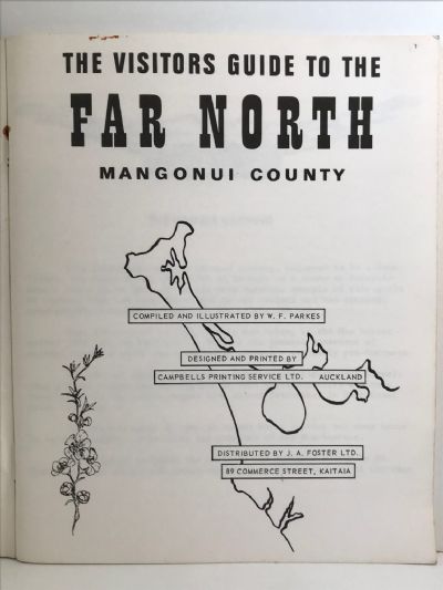 THE VISITORS GUIDE TO THE FAR NORTH: Mangonui County 1970