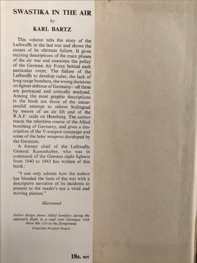 SWASTIKA IN THE AIR: The Struggle and Defeat of the German Air Force 1939-1945