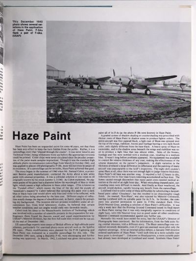US AIR FORCE COLOURS 1942-1945: European and Mediterranean Theatres of War