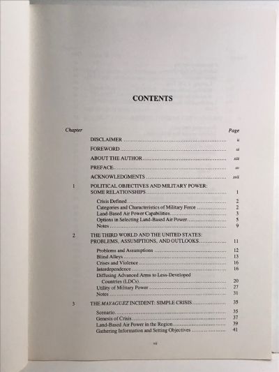 LAND-BASED AIR POWER IN THIRD WORLD CRISES