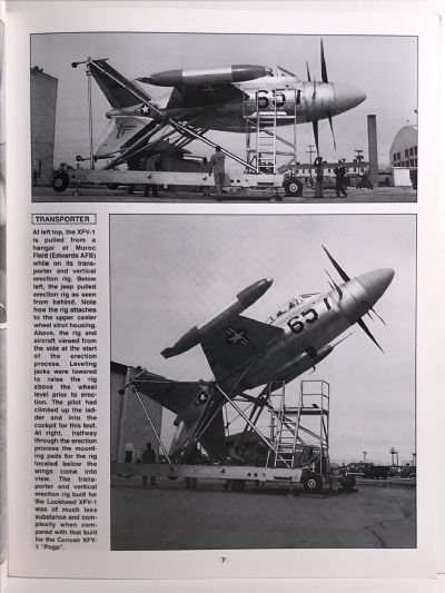 LOCKHEED XFV-1 VTOL FIGHTER