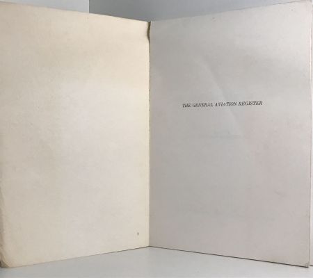 THE GENERAL AVIATION REGISTER 1969