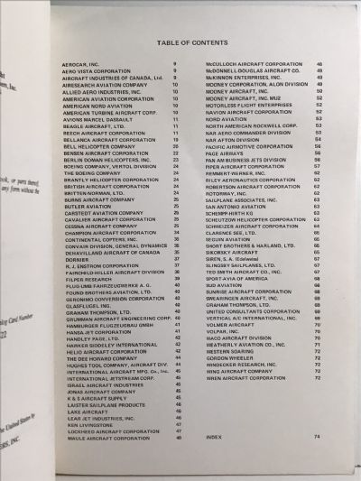 THE GENERAL AVIATION REGISTER 1969