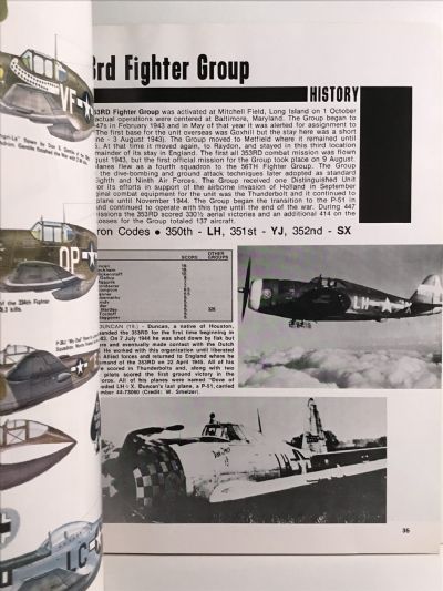 ACES OF THE EIGHTH: Fighter Pilots, Planes and Outfits of The VIII Air Force