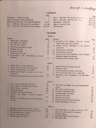 AIRCRAFT CAMOUFLAGE AND MARKINGS 1907-1954