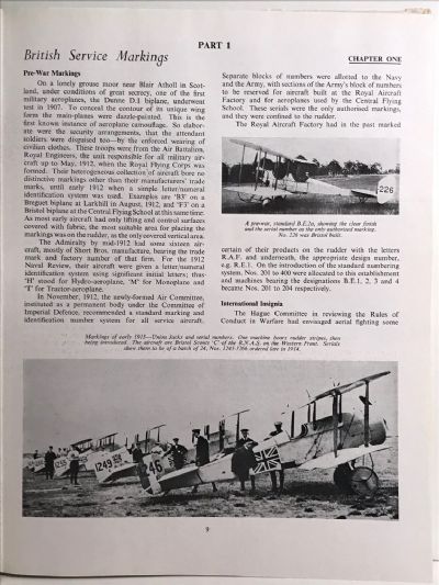 AIRCRAFT CAMOUFLAGE AND MARKINGS 1907-1954