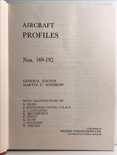AIRCRAFT PROFILES 169 - 192