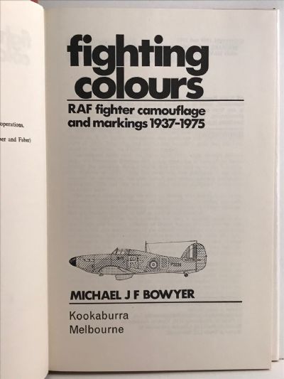 FIGHTING COLOURS: RAF fighter camouflage and markings 1937-1975