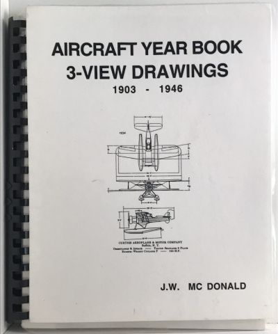 AIRCRAFT YEAR BOOK 3-VIEW DRAWINGS 1903-1946