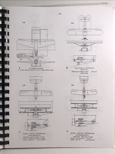 AIRCRAFT YEAR BOOK 3-VIEW DRAWINGS 1903-1946