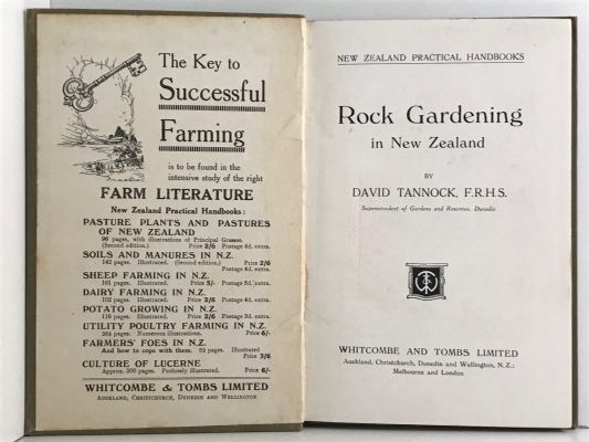 ROCK GARDENING IN NEW ZEALAND