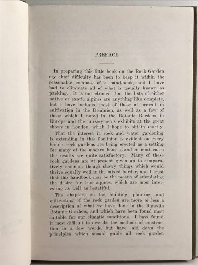 ROCK GARDENING IN NEW ZEALAND