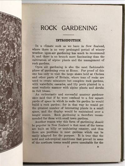 ROCK GARDENING IN NEW ZEALAND
